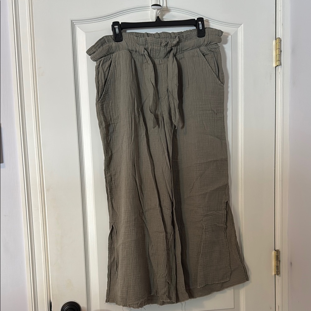 Women’s waffle Pants size large excellent condition